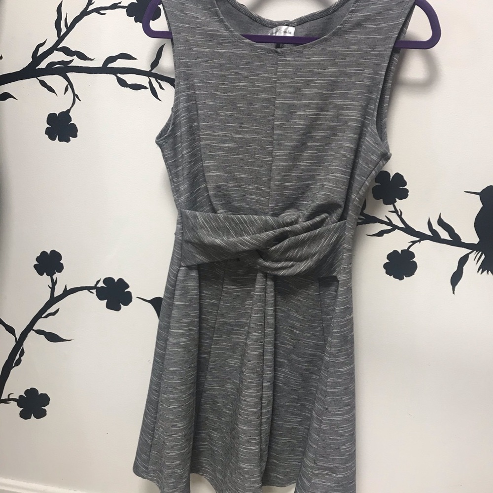 Gray dress